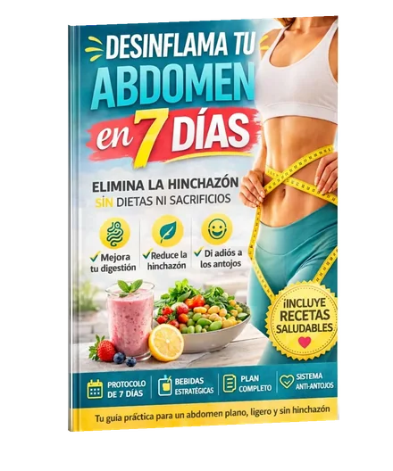 Portada de Desinflama tu Abdomen en 7 Días