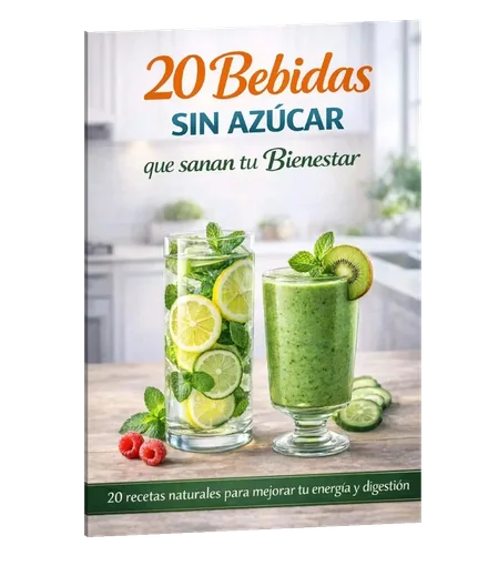 Portada de 20 Bebidas Sin Azúcar