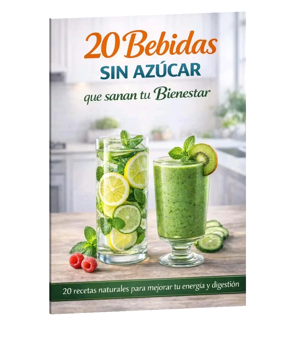 Portada de 20 Bebidas Sin Azúcar