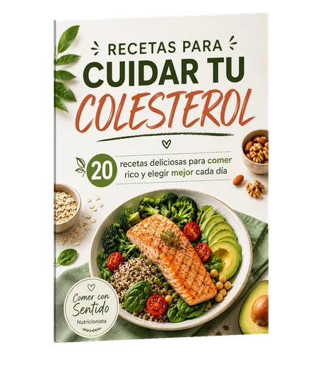 Portada de Recetas para Cuidar tu Colesterol