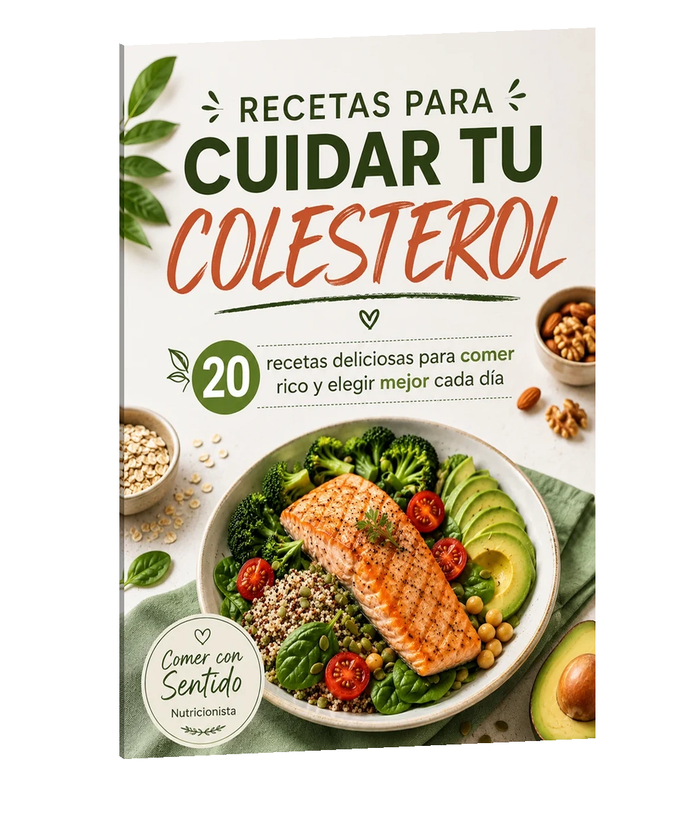 Portada de Recetas para Cuidar tu Colesterol