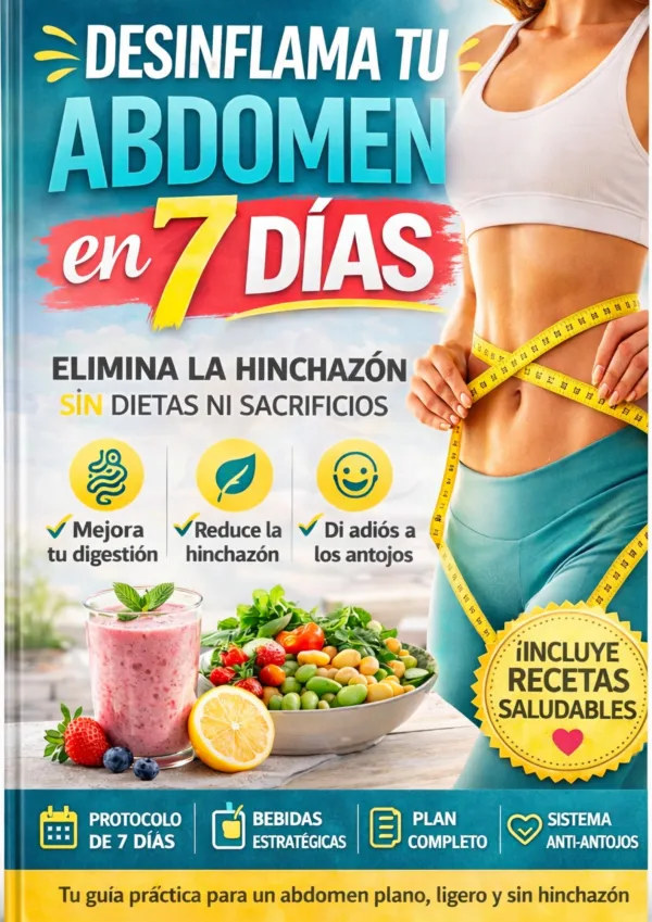 Portada de Desinflama tu Abdomen en 7 Días
