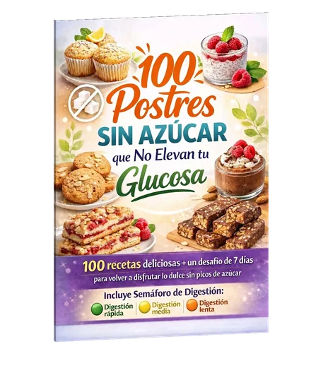 Portada de 100 Postres Sin Azúcar
